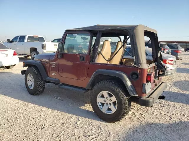 2001 Jeep Wrangler / TJ Sport