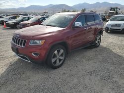 Salvage cars for sale at Magna, UT auction: 2015 Jeep Grand Cherokee Limited