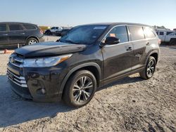 Salvage cars for sale at Houston, TX auction: 2019 Toyota Highlander LE