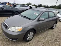 Toyota salvage cars for sale: 2006 Toyota Corolla CE