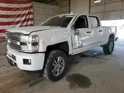 Chevrolet Silverado k2500 High Coun salvage cars for sale: 2016 Chevrolet Silverado K2500 High Country