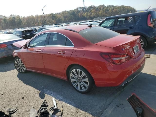 2018 Mercedes-Benz CLA 250 4matic