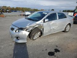 Salvage cars for sale at Dunn, NC auction: 2010 Toyota Corolla Base