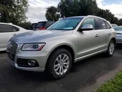 Salvage cars for sale at Riverview, FL auction: 2016 Audi Q5 Premium Plus