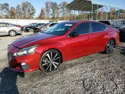 Salvage cars for sale at Spartanburg, SC auction: 2020 Nissan Altima SR