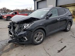 Salvage cars for sale at Duryea, PA auction: 2017 Hyundai Santa FE Sport