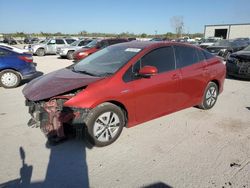 Toyota Prius salvage cars for sale: 2017 Toyota Prius