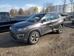 Salvage cars for sale from Copart Central Square, NY: 2019 Jeep Compass Limited