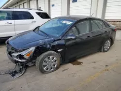 KIA rio Vehiculos salvage en venta: 2022 KIA Rio LX