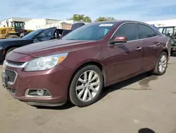 Flood-damaged cars for sale at auction: 2016 Chevrolet Malibu Limited LTZ