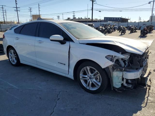 2018 Ford Fusion SE Hybrid