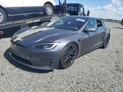 Salvage cars for sale at Riverview, FL auction: 2022 Tesla Model S