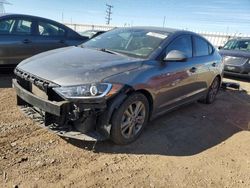 Salvage cars for sale at Elgin, IL auction: 2018 Hyundai Elantra SEL