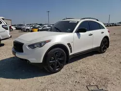 Salvage cars for sale at Temple, TX auction: 2017 Infiniti QX70