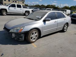 Salvage cars for sale at Wilmer, TX auction: 2006 Honda Accord EX