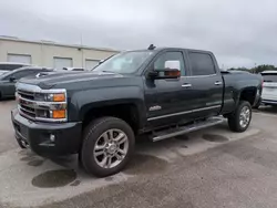 Flood-damaged cars for sale at auction: 2019 Chevrolet Silverado K2500 High Country