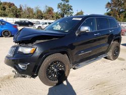 Salvage cars for sale at Hampton, VA auction: 2014 Jeep Grand Cherokee Overland