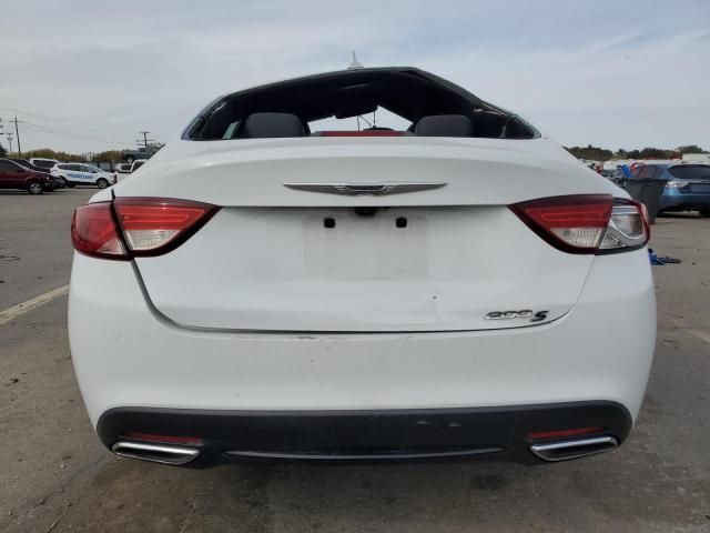 2015 Chrysler 200 S