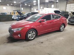 Hyundai salvage cars for sale: 2020 Hyundai Elantra SEL