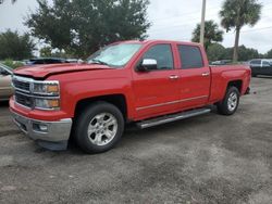 Chevrolet salvage cars for sale: 2014 Chevrolet Silverado K1500 LTZ