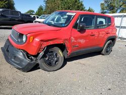 Salvage cars for sale at Finksburg, MD auction: 2018 Jeep Renegade Sport