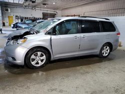 Salvage cars for sale from Copart Cleveland: 2012 Toyota Sienna LE