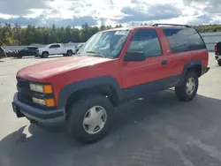 Vehiculos salvage en venta de Copart Windham, ME: 1998 Chevrolet Tahoe K1500