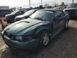 Salvage cars for sale at Chicago Heights, IL auction: 2002 Ford Mustang