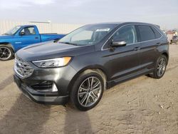 Carros salvage a la venta en subasta: 2019 Ford Edge Titanium