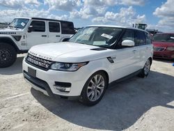 Land Rover salvage cars for sale: 2014 Land Rover Range Rover Sport HSE