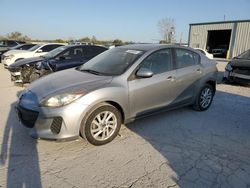 Salvage cars for sale at Kansas City, KS auction: 2013 Mazda 3 I