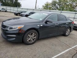 KIA salvage cars for sale: 2017 KIA Optima LX