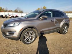 Salvage cars for sale at Columbia Station, OH auction: 2018 Lincoln MKC Reserve