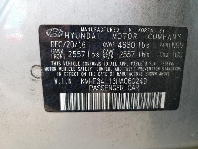 2017 Hyundai Sonata Hybrid