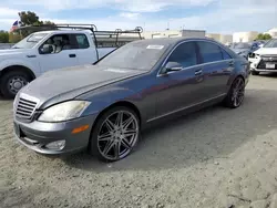 Mercedes-Benz salvage cars for sale: 2007 Mercedes-Benz S 550