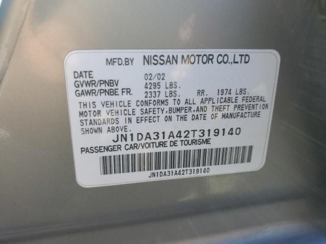 2002 Nissan Maxima GLE