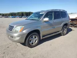 Salvage cars for sale at Assonet, MA auction: 2003 Lexus GX 470