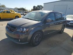 Salvage cars for sale at Sacramento, CA auction: 2018 Dodge Grand Caravan GT