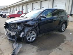 Toyota Highlander Limited Vehiculos salvage en venta: 2019 Toyota Highlander Limited