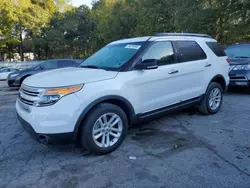 Salvage cars for sale at Austell, GA auction: 2015 Ford Explorer XLT