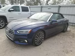 Flood-damaged cars for sale at auction: 2019 Audi A5 Prestige