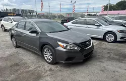 Nissan salvage cars for sale: 2017 Nissan Altima 2.5