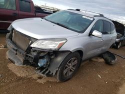 Salvage cars for sale at Elgin, IL auction: 2017 Chevrolet Traverse LT