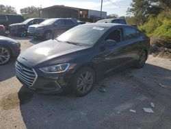 Salvage cars for sale at Riverview, FL auction: 2018 Hyundai Elantra SEL