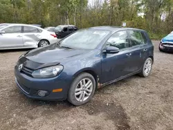 Salvage cars for sale at Cookstown, ON auction: 2011 Volkswagen Golf