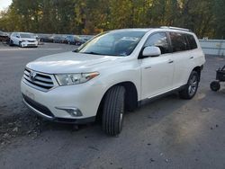 Salvage cars for sale at Glassboro, NJ auction: 2013 Toyota Highlander Limited