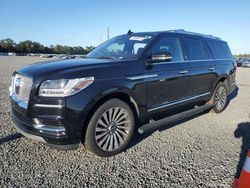 Salvage cars for sale at Riverview, FL auction: 2018 Lincoln Navigator L Reserve