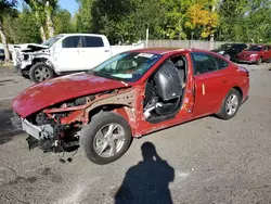 Salvage cars for sale at Portland, OR auction: 2021 Hyundai Sonata SE