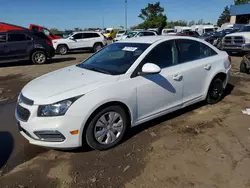 Chevrolet salvage cars for sale: 2016 Chevrolet Cruze Limited LT