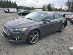 2015 Ford Fusion Titanium en venta en Windsor, NJ